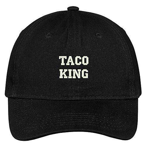 Trendy Apparel Shop Taco King Embroidered Low Profile Adjustable Cap Dad Hat