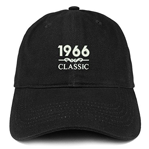 Trendy Apparel Shop Classic 1966 Embroidered Retro Soft Cotton Baseball Cap