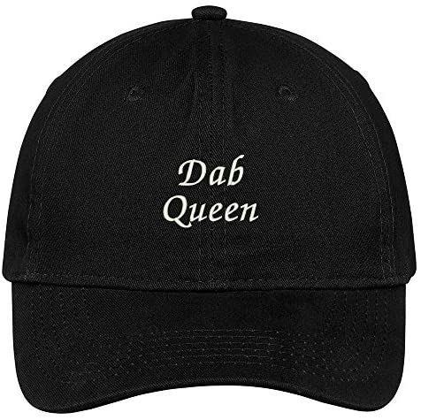 Trendy Apparel Shop DAB Queen Embroidered Low Profile Adjustable Cap Dad Hat
