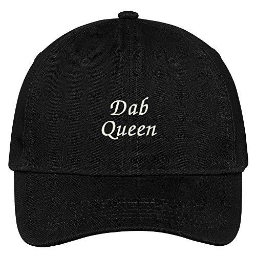Trendy Apparel Shop DAB Queen Embroidered Low Profile Adjustable Cap Dad Hat