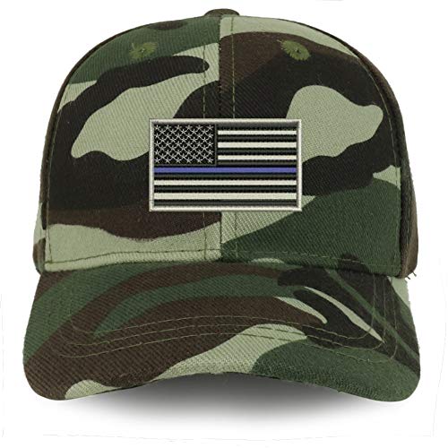 Trendy Apparel Shop USA TBL Flag Embroidered Youth Size Kids Structured Baseball Cap