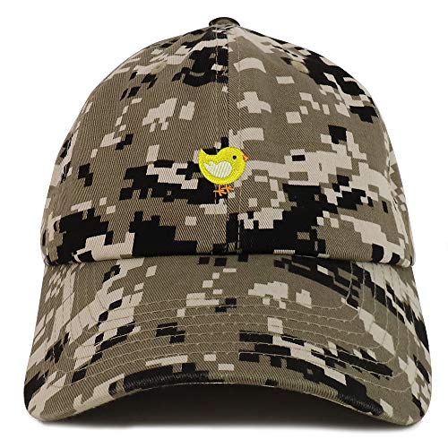 Trendy Apparel Shop Chick Embroidered Soft Crown 100% Brushed Cotton Cap