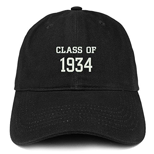 Trendy Apparel Shop Class of 1934 Embroidered Reunion Brushed Cotton Baseball Cap