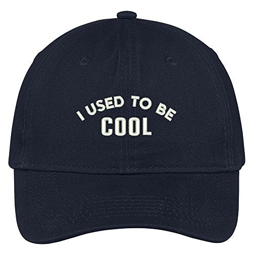 Trendy Apparel Shop I used To Be Cool Embroidered Low Profile Adjustable Cap Dad Hat