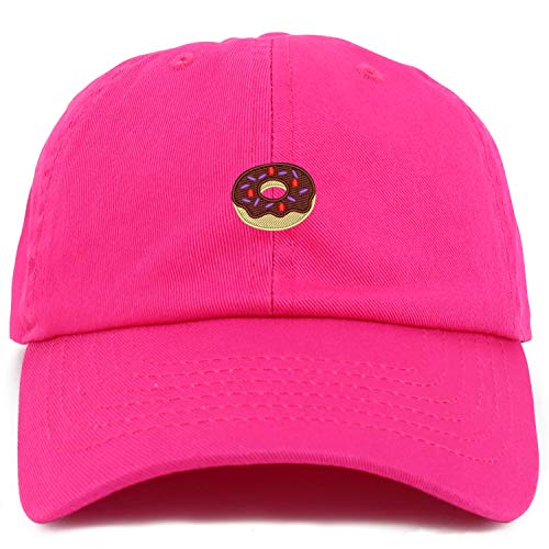 Trendy Apparel Shop Youth Donut Adjustable Soft Crown Baseball Cap