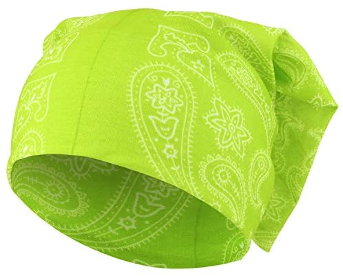 Trendy Apparel Shop Multifunctional Paisley Balaclava Head Gear