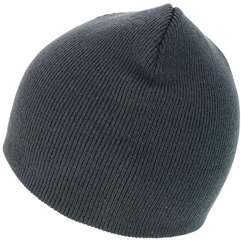 Trendy Apparel Shop Soft Acrylic Winter Knit Skull Cap Short Beanie