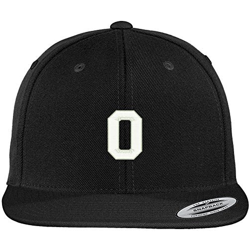 Trendy Apparel Shop Letter O Collegiate Varsity Font Initial Embroidered Baseball Cap