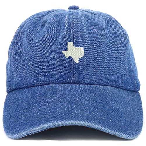Trendy Apparel Shop Youth Texas State Adjustable Soft Crown Baseball Cap