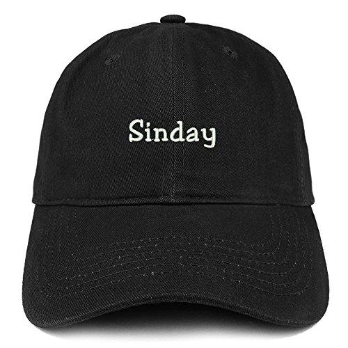 Trendy Apparel Shop Sinday Embroidered Soft Cotton Dad Hat