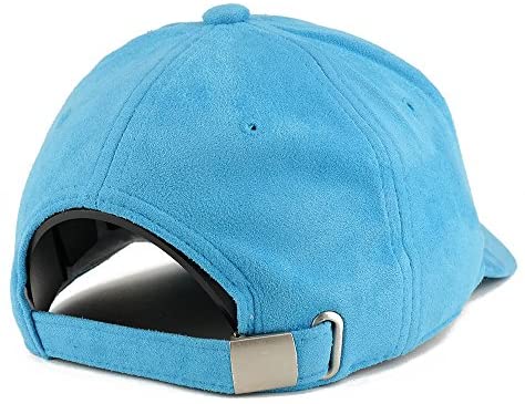 Trendy Apparel Shop Daddy Embroidered Faux Suede Leather Adjustable Cap