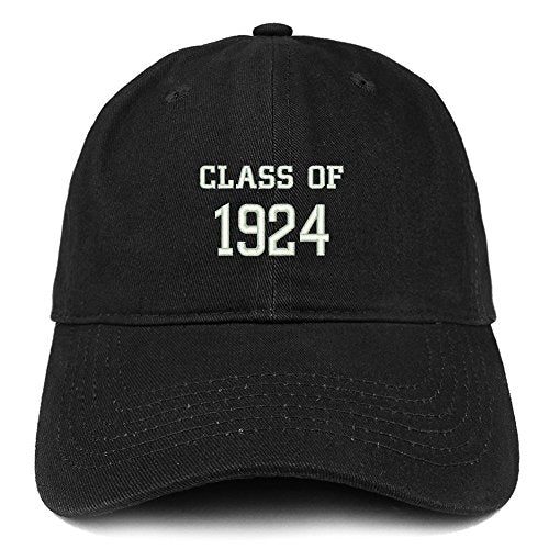 Trendy Apparel Shop Class of 1924 Embroidered Reunion Brushed Cotton Baseball Cap