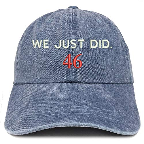 Trendy Apparel Shop We Just Did 46 President 2020 Celebration Washed Cotton Cap