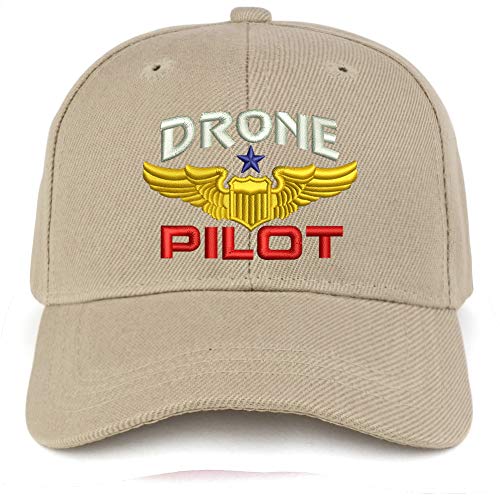 Trendy Apparel Shop Drone Operator Pilot Embroidered Youth Size Kids Structured Baseball Cap