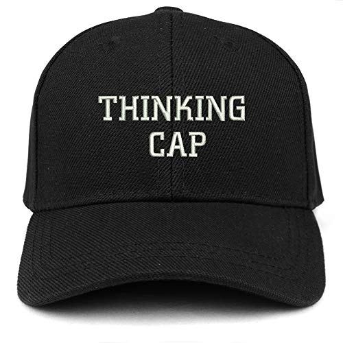 Trendy Apparel Shop Thinking Cap Embroidered Youth Size Kids Structured Baseball Cap