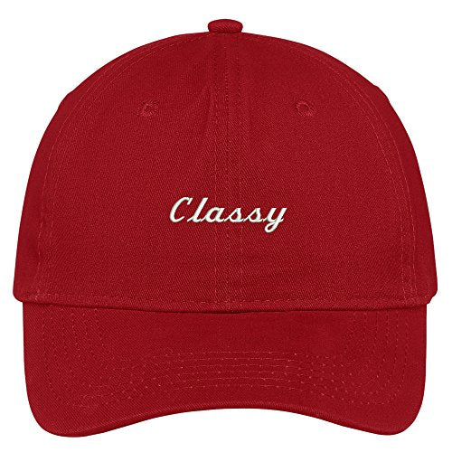 Trendy Apparel Shop Classy Embroidered Brushed Cotton Adjustable Cap