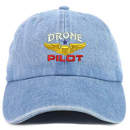 Trendy Apparel Shop Youth Drone Operator Pilot Soft Crown Baseball Cap