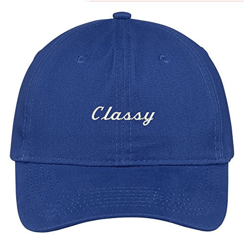 Trendy Apparel Shop Classy Embroidered Brushed Cotton Adjustable Cap