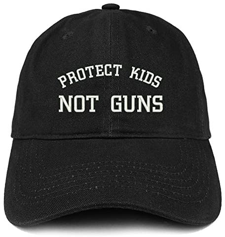 Trendy Apparel Shop Protect Kids Not Guns Embroidered Cotton Dad Hat