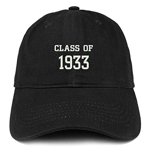 Trendy Apparel Shop Class of 1933 Embroidered Reunion Brushed Cotton Baseball Cap