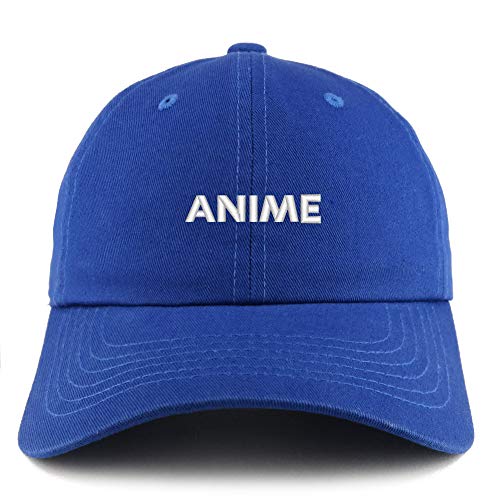 Trendy Apparel Shop Anime Solid Adjustable Unstructured Dad Hat