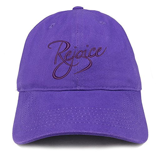 Trendy Apparel Shop Rejoyce Embroidered Low Profile Brushed Cotton Cap
