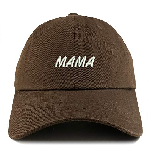 Trendy Apparel Shop Mama Embroidered Solid Adjustable Unstructured Dad Hat