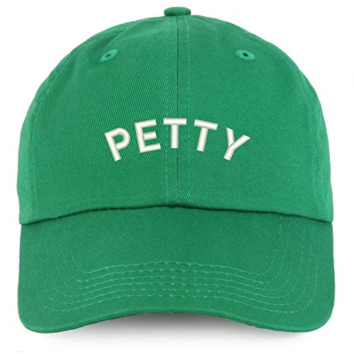 Trendy Apparel Shop Youth Petty Embroidered Unstructured Cotton Baseball Cap