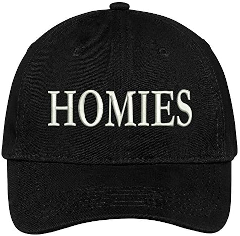 Trendy Apparel Shop Homies Embroidered Adjustable Cotton Cap Dad Hat