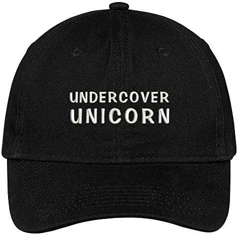 Trendy Apparel Shop Undercover Unicorn Embroidered Cap Premium Cotton Dad Hat