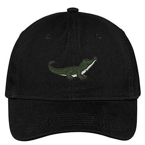Trendy Apparel Shop Alligator Embroidered Cap Premium Cotton Dad Hat