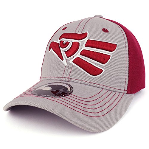Trendy Apparel Shop Hecho EN Mexico Eagle 3D Embroidered Extend Outline Baseball Cap