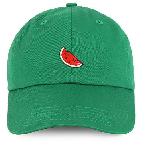 Trendy Apparel Shop Watermelon Patch Youth Small Fit Unstructured Cotton Baseball Cap