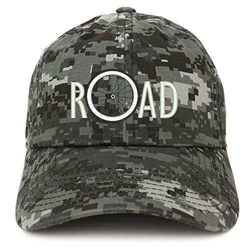 Trendy Apparel Shop Bicycle Road Embroidered Unstructured Cotton Dad Hat