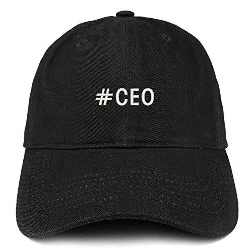 Trendy Apparel Shop Hashtag CEO Embroidered Soft Cotton Dad Hat