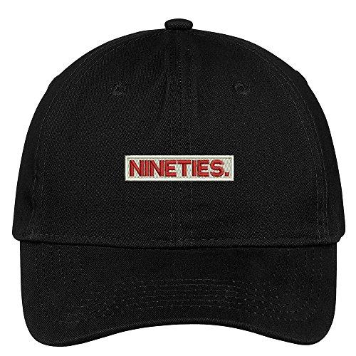 Trendy Apparel Shop Nineties Embroidered Brushed Cotton Dad Hat Cap