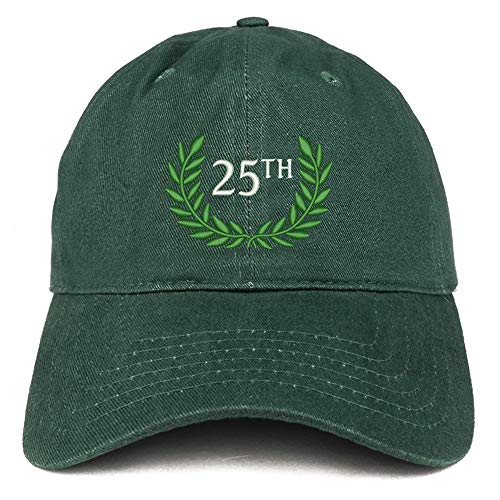 Trendy Apparel Shop 25th Anniversary Embroidered Unstructured Cotton Dad Hat