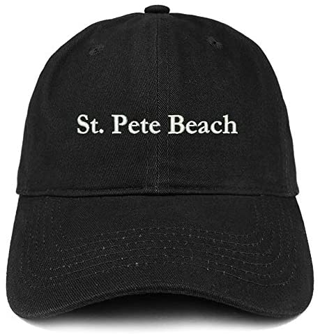 Trendy Apparel Shop St Pete Beach Embroidered Brushed Cotton Cap