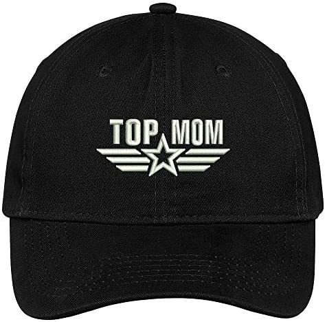 Trendy Apparel Shop Top Mom Embroidered Soft Low Profile Cotton Cap Dad Hat