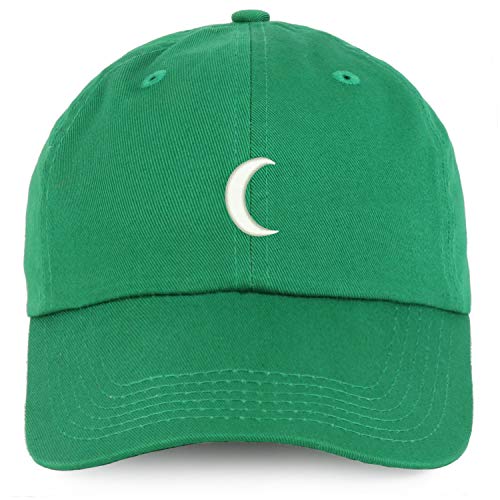 Trendy Apparel Shop Youth Crescent Moon Unstructured Cotton Baseball Cap