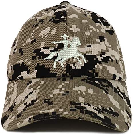 Trendy Apparel Shop Shooting Cowboy Soft Crown 100% Brushed Cotton Cap