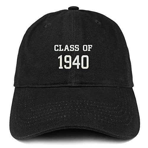 Trendy Apparel Shop Class of 1940 Embroidered Reunion Brushed Cotton Baseball Cap