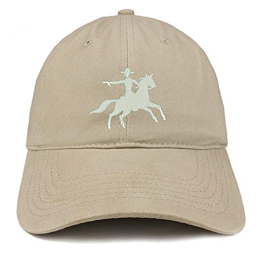Trendy Apparel Shop Shooting Cowboy Soft Crown 100% Brushed Cotton Cap