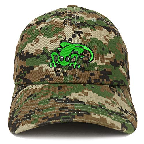 Trendy Apparel Shop Little Lizard Embroidered Unstructured Cotton Dad Hat