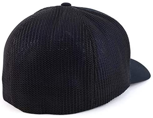 Trendy Apparel Shop 2XL Structured Flex Fitted Trucker Flexfit Baseball Cap