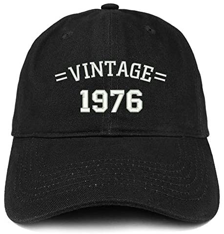 Trendy Apparel Shop Vintage 1976 45TH Birthday Baseball Cap