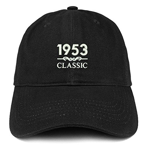 Trendy Apparel Shop Classic 1953 Embroidered Retro Soft Cotton Baseball Cap