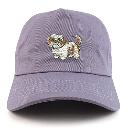 Trendy Apparel Shop Shih Tzu Unstructured 5 Panel Dad Baseball Cap