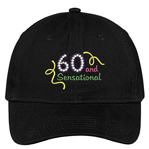 Trendy Apparel Shop Sixty and Sensational Embroidered Cap Premium Cotton Dad Hat