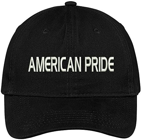 Trendy Apparel Shop American Pride Embroidered Adjustable Cotton Cap Dad Hat
